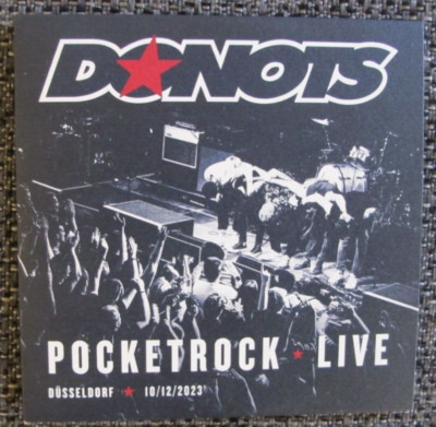 Donots - Pocketrock Live / Düsseldorf 2023 - Cardboard Edition