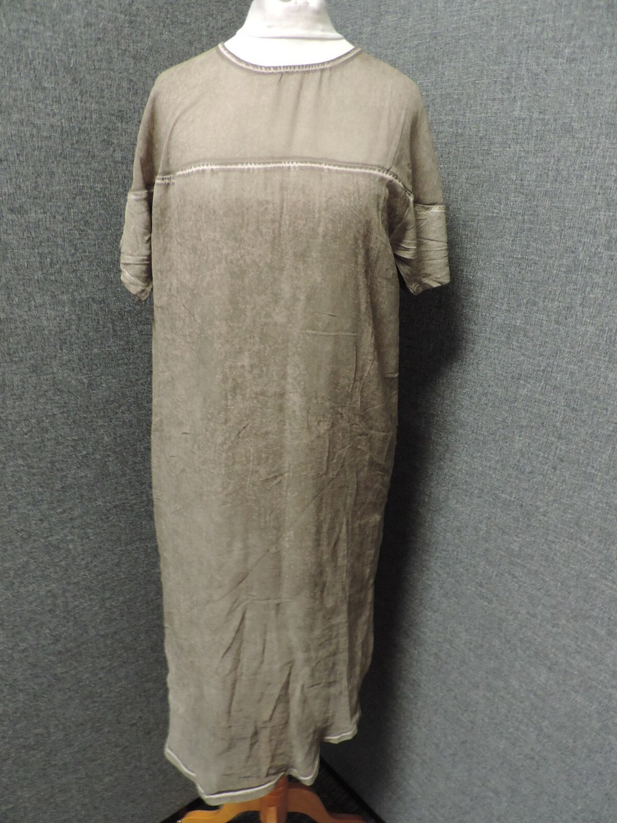 Asos Oversized T-Shirt Shift Dress Mottled Green Uk LN044 NN 16