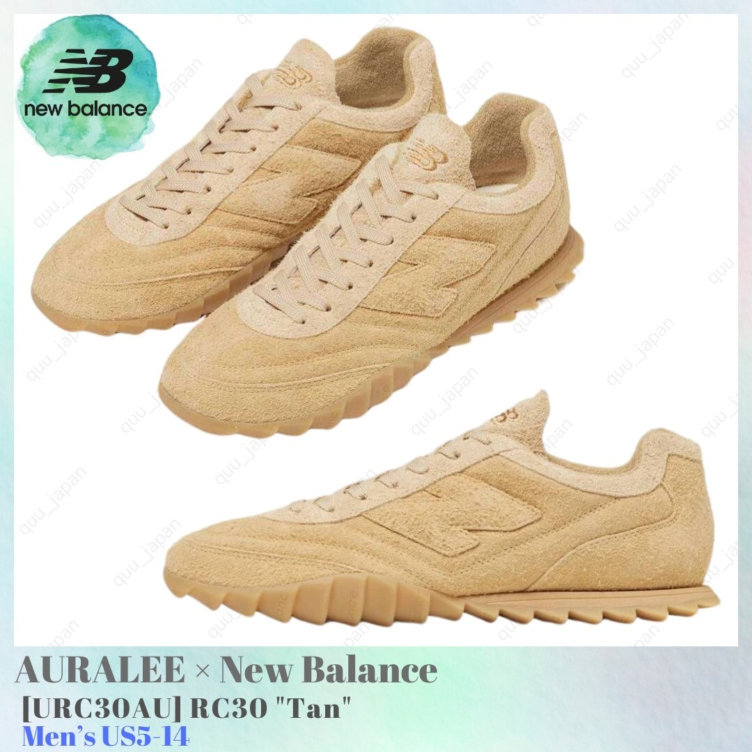 AURALEE × New Balance RC30 TAN 24.5 New-Balance-RC30-AURALEE-Tan.