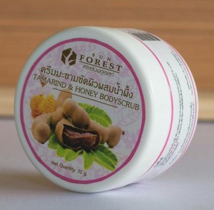 herbal face and body scrub