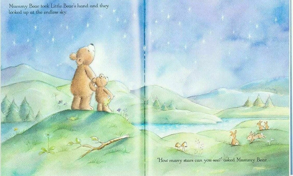 Bedtime Story & Picture Book Look At The Stars Little Bear Childrens Reading. - Image 2 of 3