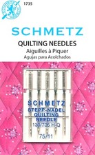 SCHMETZ QUILTING SEWING MACHINE NEEDLES SIZE 11/75 5 PACK Part S-1735