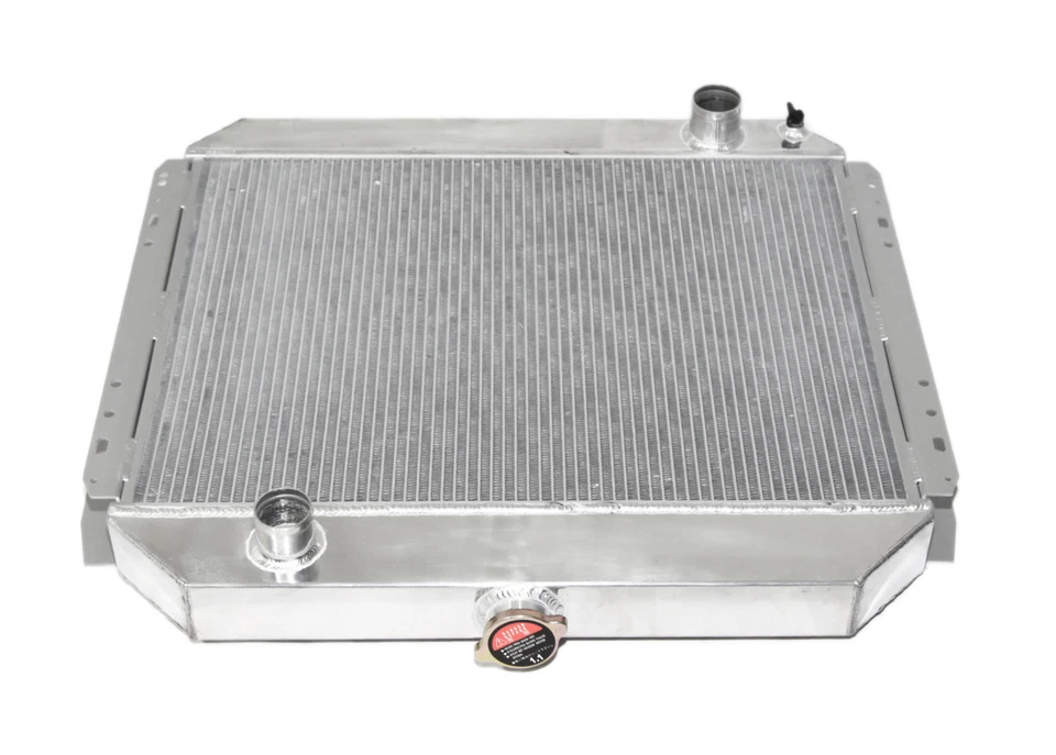 Radiador de carreras de rendimiento de aluminio de 3 núcleos para 68-79 Ford F-100 F-150 F-250 V8 Foto 3 de 4