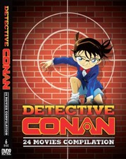 Detective Conan Case Closed 24 Movies Compilation Japanese Anime DVD English Sub