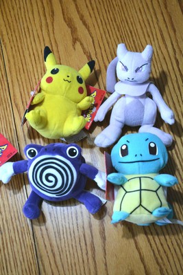 Pokemon Nintendo beanbag plush Hasbro 