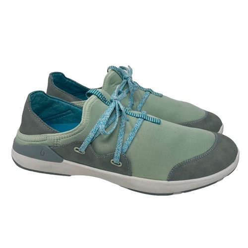 Olukai Wailuku Womens 9.5 Shoes Ocean Blue Athletic Casual  display picture 2