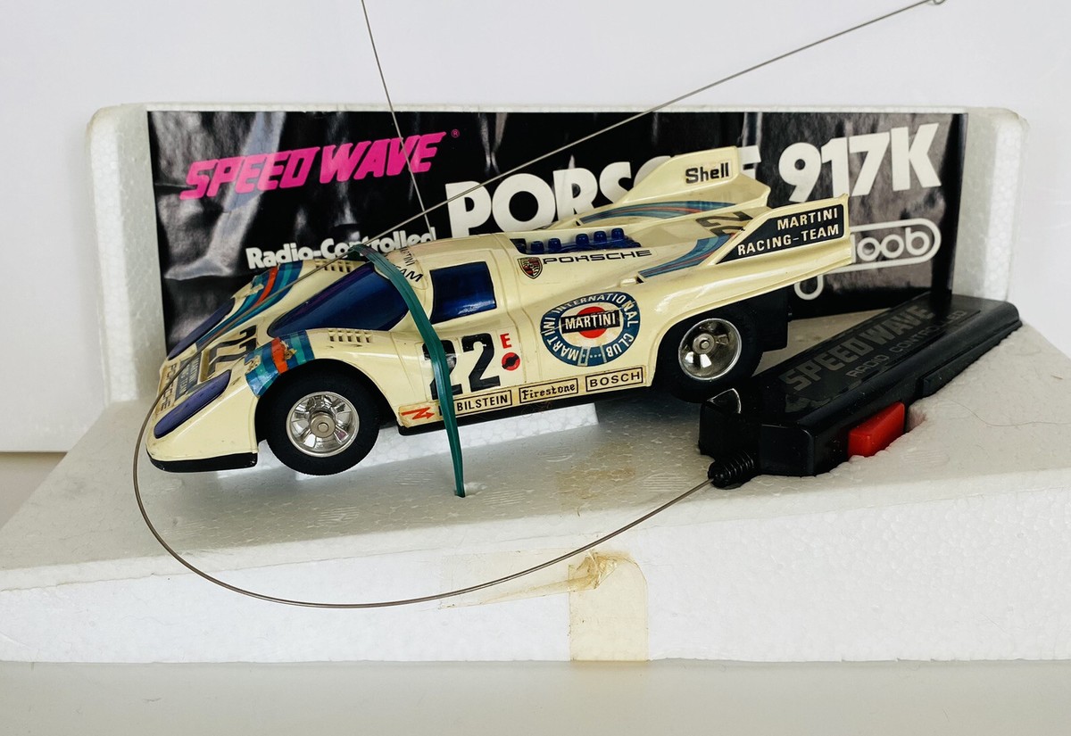 Vintage Galoob Speed Wave Radio-Controlled Porsche 917K RC Car