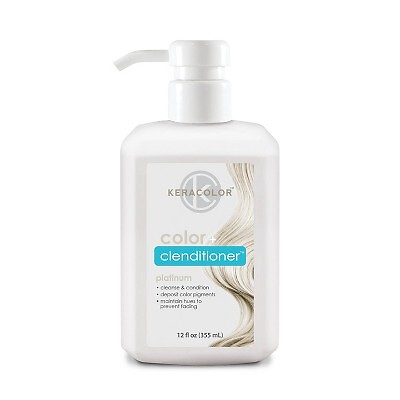 Keracolor Color + Clenditioner Temporary Hair Color - Platinum - 12 fl oz