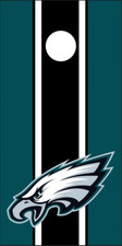 Cornhole Board Wraps Decals Vinyl Stickers Set of 2 - Philadelphia Eagles