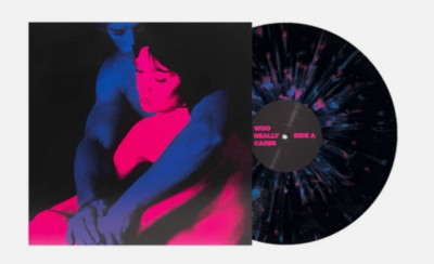 TV GIRL - WHO REALLY CARES Blue & Pink Splatter Vinyl LP - New Sealed - IN HAND