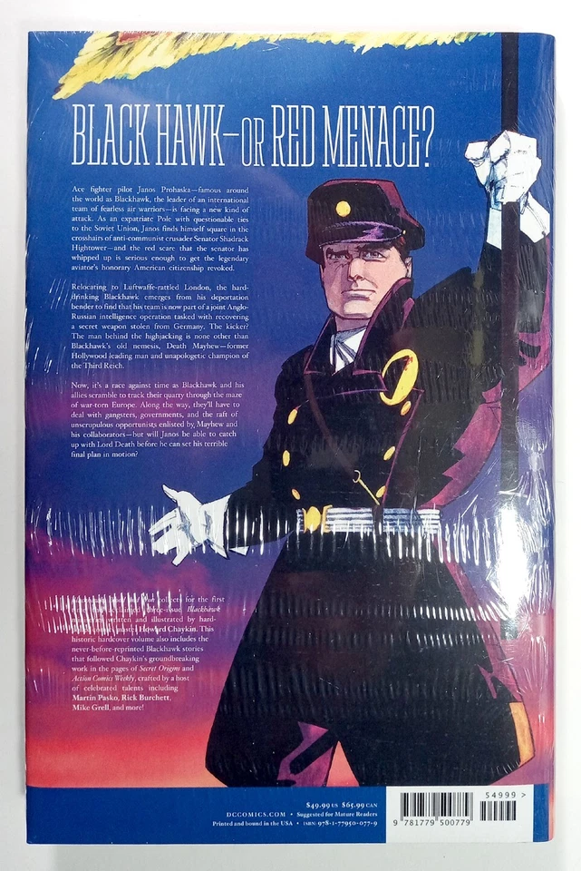 Blackhawk Blood & Iron Vol. Cómics de DC sellados 1 HC (2020) Foto 2 de 2