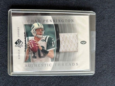 Chad Pennington     Certified Game Used Jersey Card (Inventory #B)