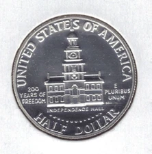 1976-S PROOF KENNEDY HALF DOLLAR