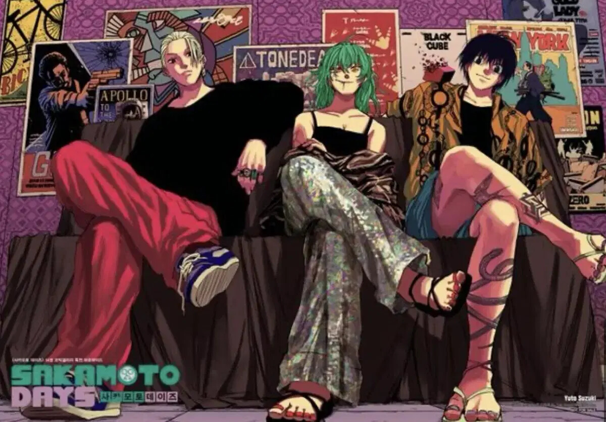 Sakamoto Days poster Sakadei JCC Mafuyu Store Comic Gallery