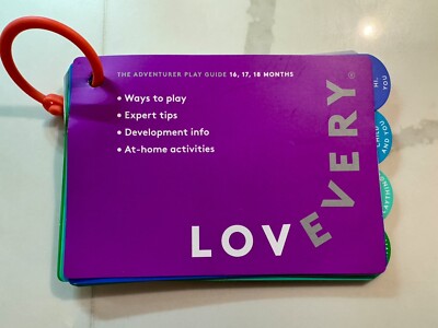 Lovevery Play Guide, The Pioneer Play Kit, 16, 17, 18 Months Montessori 