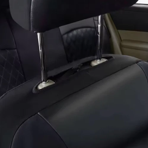 Full Set Universal Car Seat Cover Waterproof Premium PU Leather Protector UK - Bild 8 von 14