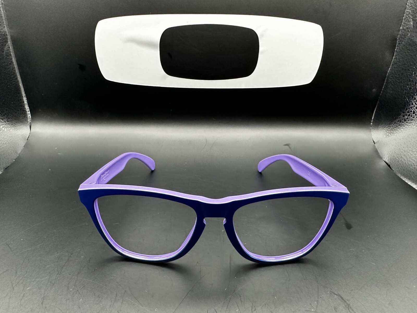 Oakley Frogskin 50/50 Collection Polished Blue /Purple Frame