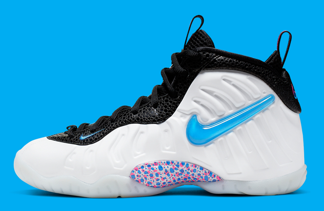 pink and blue foamposites