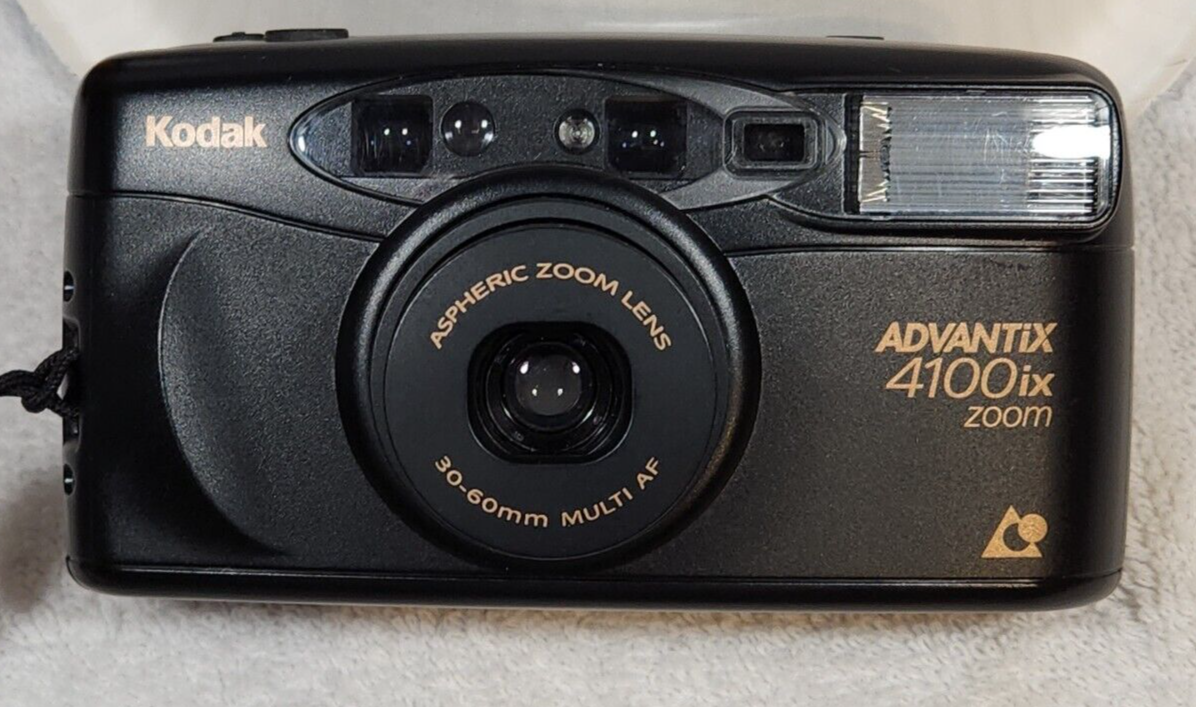 KODAK Advantix 4100ix Zoom APS Film Camera Black Tested Working | eBay KODAK Advantix 4100ix Zoom APS Film Camera Black Tested Working | eBay