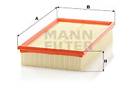 Mann-Filter C 34 175 Luftfilter FÜR MERCEDES-BENZ Ssangyong