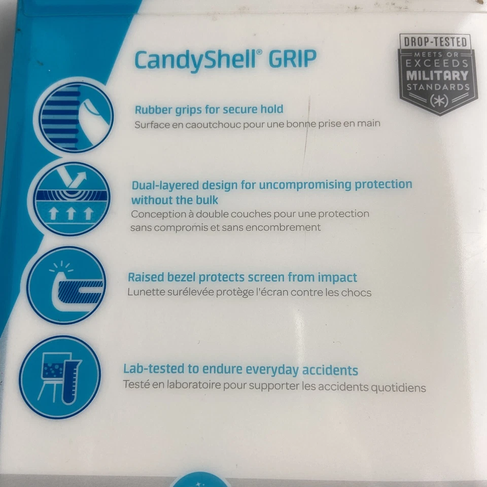 Funda de teléfono Speck CandyShell GRIP para HTC One M9 | Funda de plástico rosa y azul Foto 4 de 4