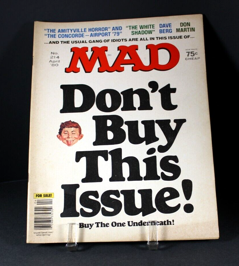 Lot of 5 Vintage MAD Magazines 1980's 70's | eBay