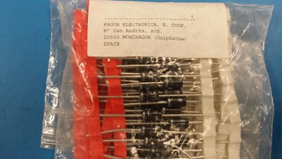 (10 PCS) EGP30B FAGOR RECTIFIER DIODE 100V 3A DO201AD