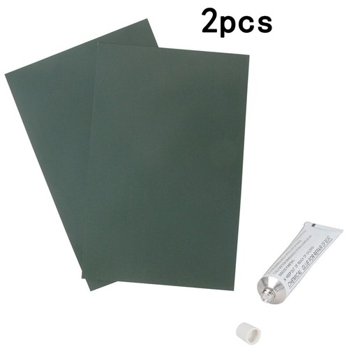PVC Inflatable Boat Puncture Repair Patch Kit Kayak Glue Swimming Gear