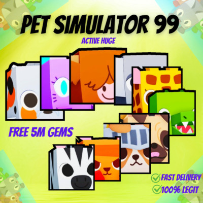 Pet Simulator 99 (PS99) - ALL ITEMS   (Gems/Enchants/Huge Pets/Charms)   Cheap
