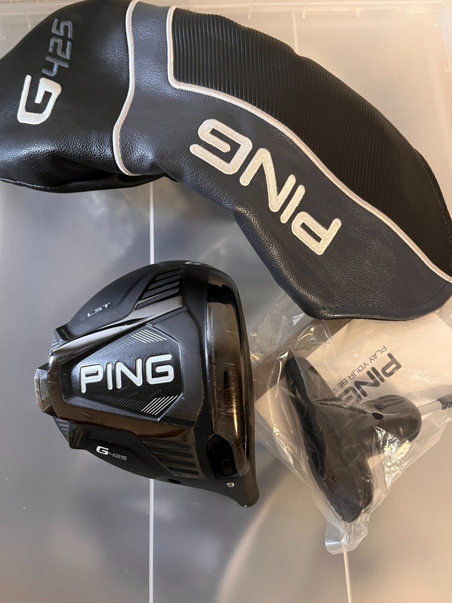 Ping G425 LST 9* ( 9.0 ) Men Driver Head only ( RH ) w/cover, tool 