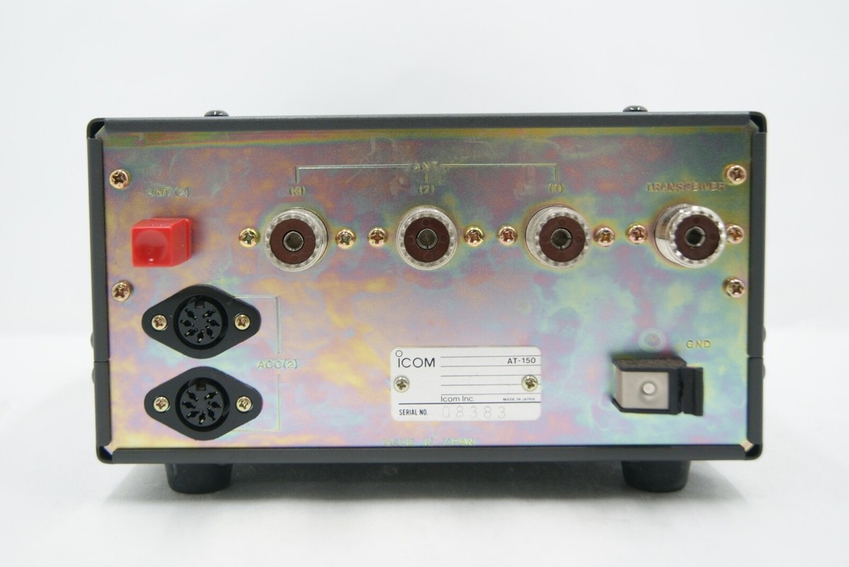ICOM AT-150 フルオートマチックアンテナチューナー ICOM AT-150 HF Auto Antenna Tuner + 2 Cables Tested | eBay
