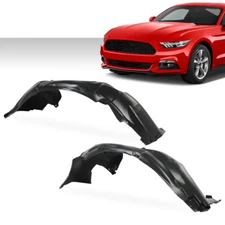 Fit For 2015-2017 Ford Mustang Front Left+Right Inner Fender Liner Splash Shield