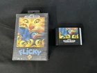 Sega Genesis Flicky Box And Cartridge Only Works Great