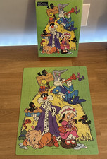 Vintage 1983 Golden Bugs Bunny  Friends 100 Pc Looney Tunes Puzzle Complete