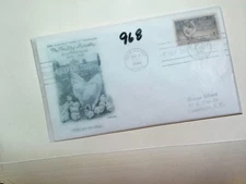 U. S. FDC - 968 - Poultry Industry - ArtMaster cachet -comb. ship!