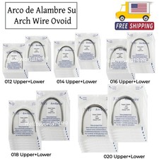 Arcos de Dental Ortodoncia Redondos Niti Arco de Alambre Su Arch Wire Ovoid