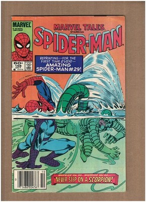 Marvel Tales #168 NEWSSTAND 1984 SPIDER-MAN Stan Lee Steve Ditko VG 4.0