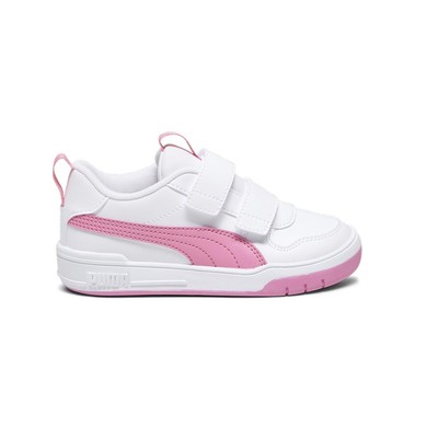 PUMA Multiflex Sl V Slip On  Toddler Girls White Sneakers Casual Shoes 38074017