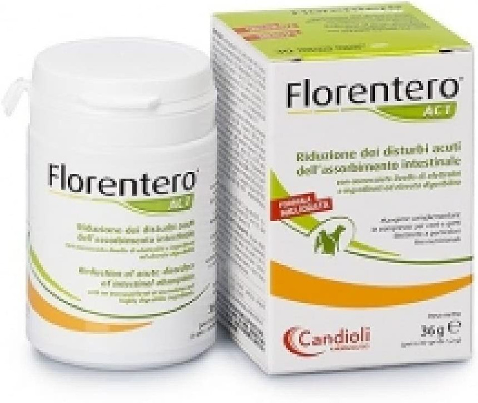 Florentero Act 30 Compresse: Integratore Intestinale per Cani e Gatti
