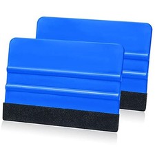 2 Pieces Wallpaper Smoothing Tool, Vehicle Vinyl Felt Squeegee Window Tint