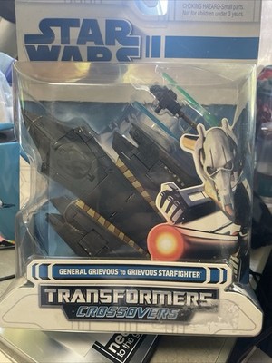NEW: Star Wars Transformers Crossover: General Grievous to Grievous Starfighter