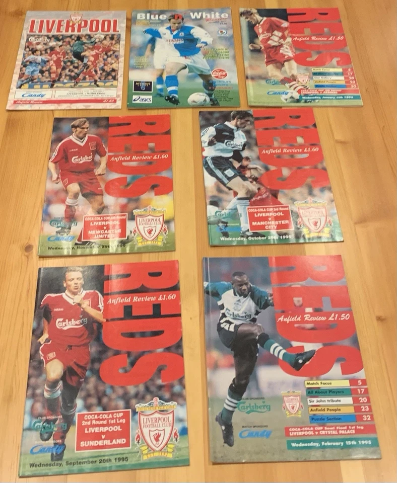 13 x Liverpool FC League Cup Match Day Programmes. A Decade of Games ‘88 to ‘98. - Image 4 of 4