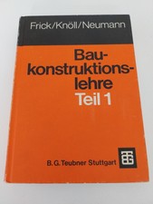 Frick/Knöll/Neumann Baukonstruktionslehre Te...