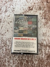 CHICAGO - GREATEST HITS, VOLUME II CASSETTE 1981 COLUMBIA FCT 37682