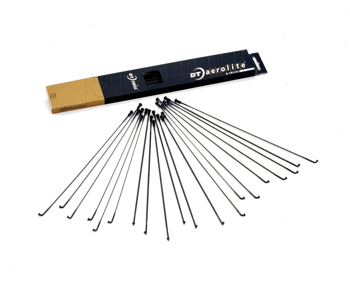 DT Swiss Aero Lite black spokes 14 g 2 mm box 20 286 mm 20790₽
