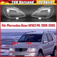 Scheinwerferglas Streuscheibe Abdeckung F&uuml;r Mercedes-Benz ML Klasse W163 02-05 ,