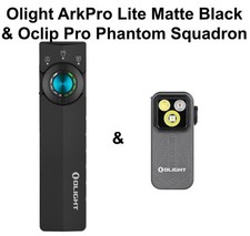 Olight ArkPro Lite Matte Black 3-in-1 Flashlight  Oclip Pro Phantom Squadron