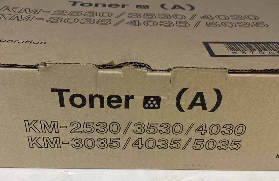 Genuine Sealed Kyocera Mita 370AB011 Black Toner for Kyocera Mita New - Image 2 of 3