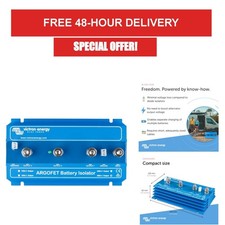 Victron Energy ArgoFET Battery Isolator 200A 3 Battery 12/24V