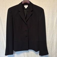 Ann Taylor Loft Women s Black 3 Button Blazer Size 6
